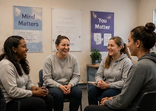 Group wellbeing session